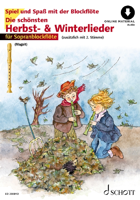 Vorderes Coverbild Die schönsten Herbst- und Winterlieder