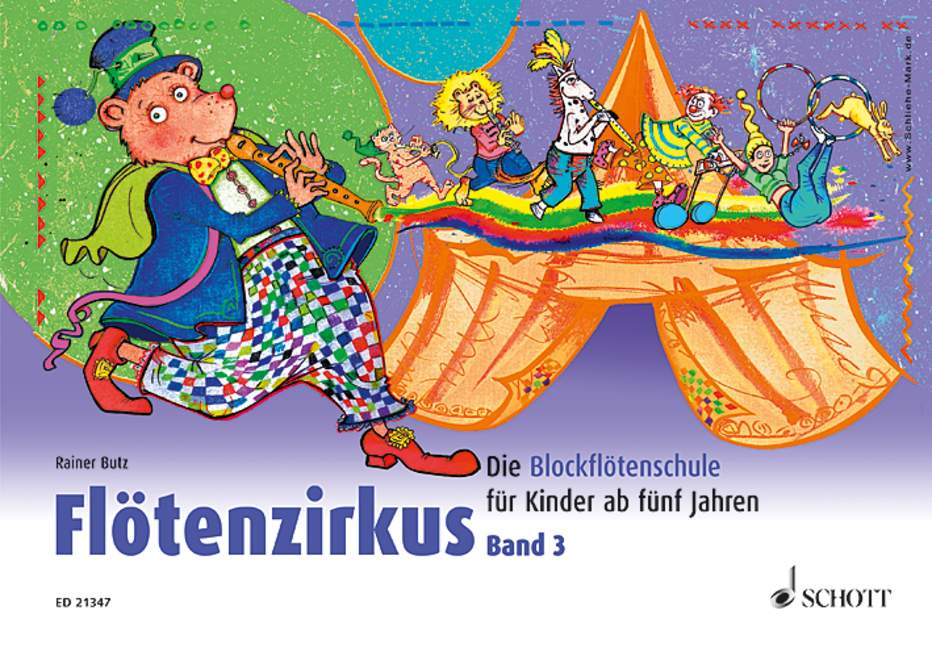 Vorderes Coverbild Flötenzirkus Band 3