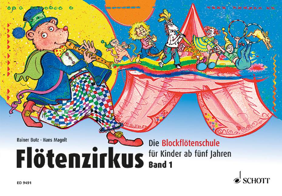 Vorderes Coverbild Flötenzirkus Band 1