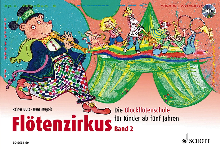 Vorderes Coverbild Flötenzirkus Band 2
