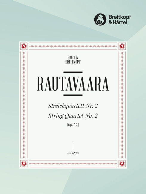 Anderes Coverbild Streichquartett Nr. 2 op. 12