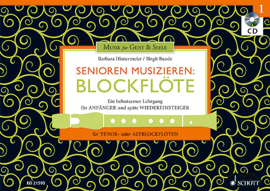 Vorderes Coverbild Senioren musizieren: Blockflöte