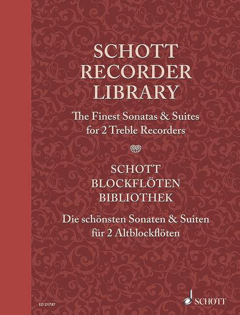 Vorderes Coverbild Schott Blockflöten-Bibliothek
