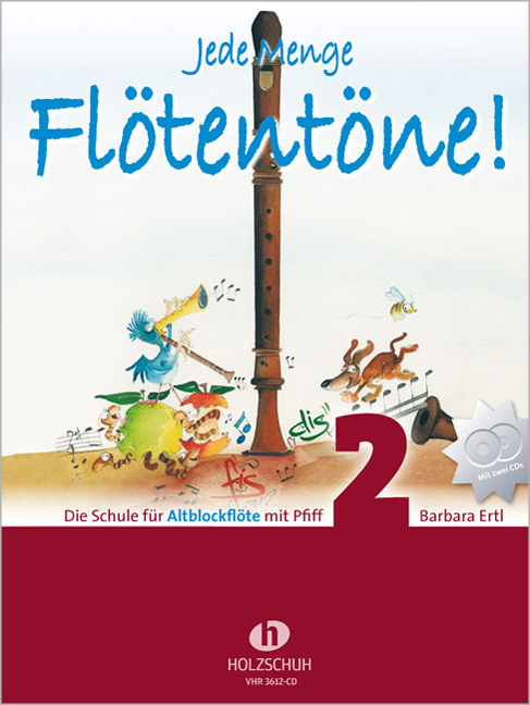 Vorderes Coverbild Jede Menge Flötentöne 2