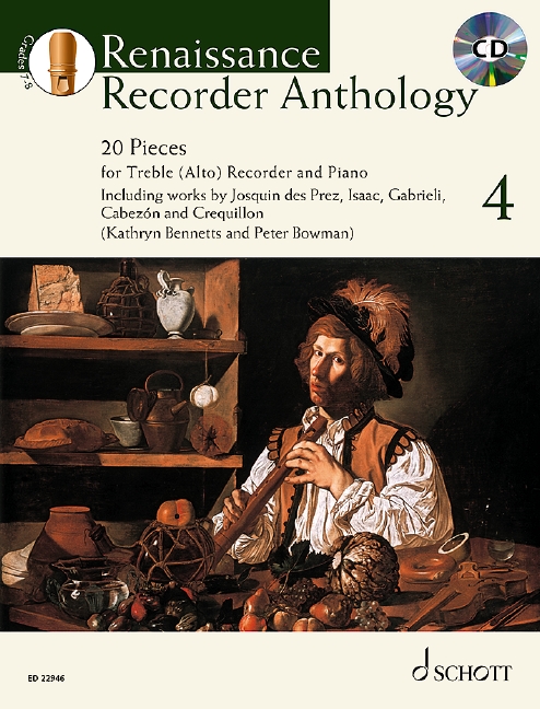Vorderes Coverbild Renaissance Recorder Anthology 4