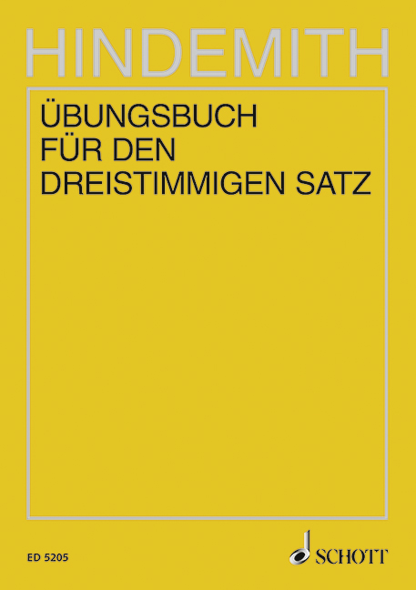 Vorderes Coverbild Unterweisung im Tonsatz