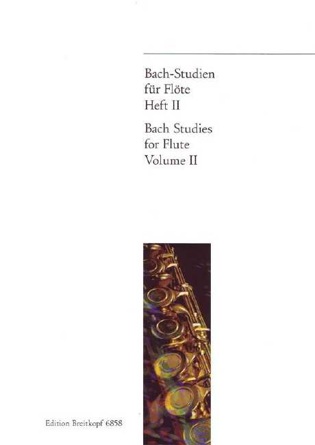 Anderes Coverbild Bach-Studien für Flöte, Heft 2
