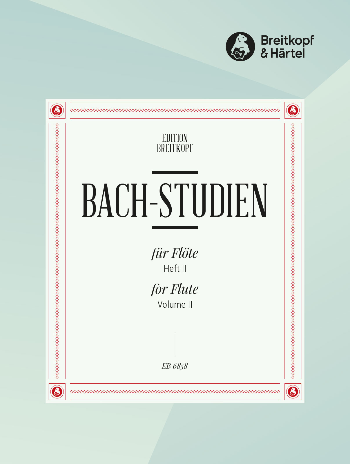 Anderes Coverbild Bach-Studien für Flöte, Heft 2