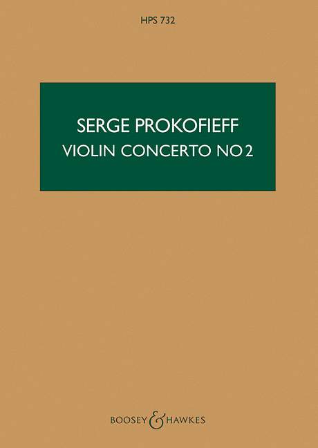 Vorderes Coverbild Violinkonzert Nr. 2 g-Moll op. 63