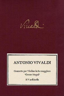 Anderes Coverbild Concerto per Violino in Re maggiore "GROSSO MOGUL" D major RV 208/208a