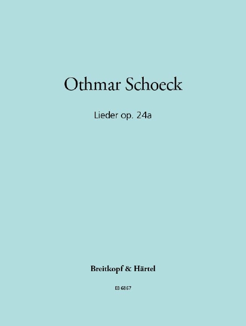 Anderes Coverbild Lieder op. 24a