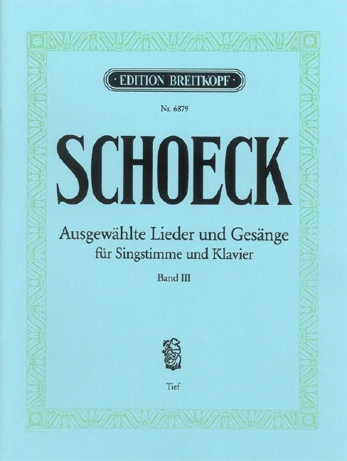 Anderes Coverbild Ausgew. Lieder und Gesänge III