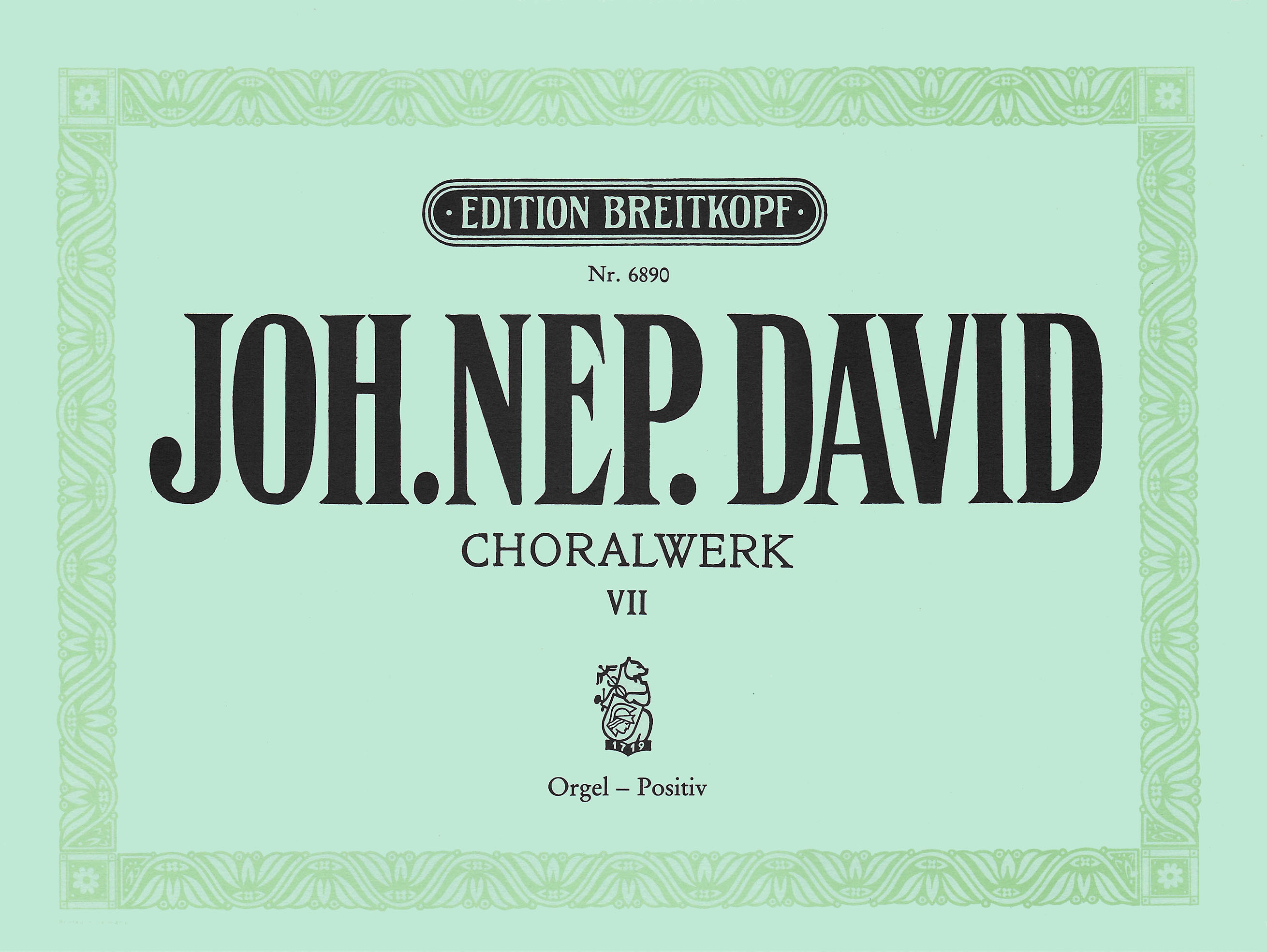 Vorderes Coverbild Choralwerk, Heft 7: Nr. 34-36 (1939)