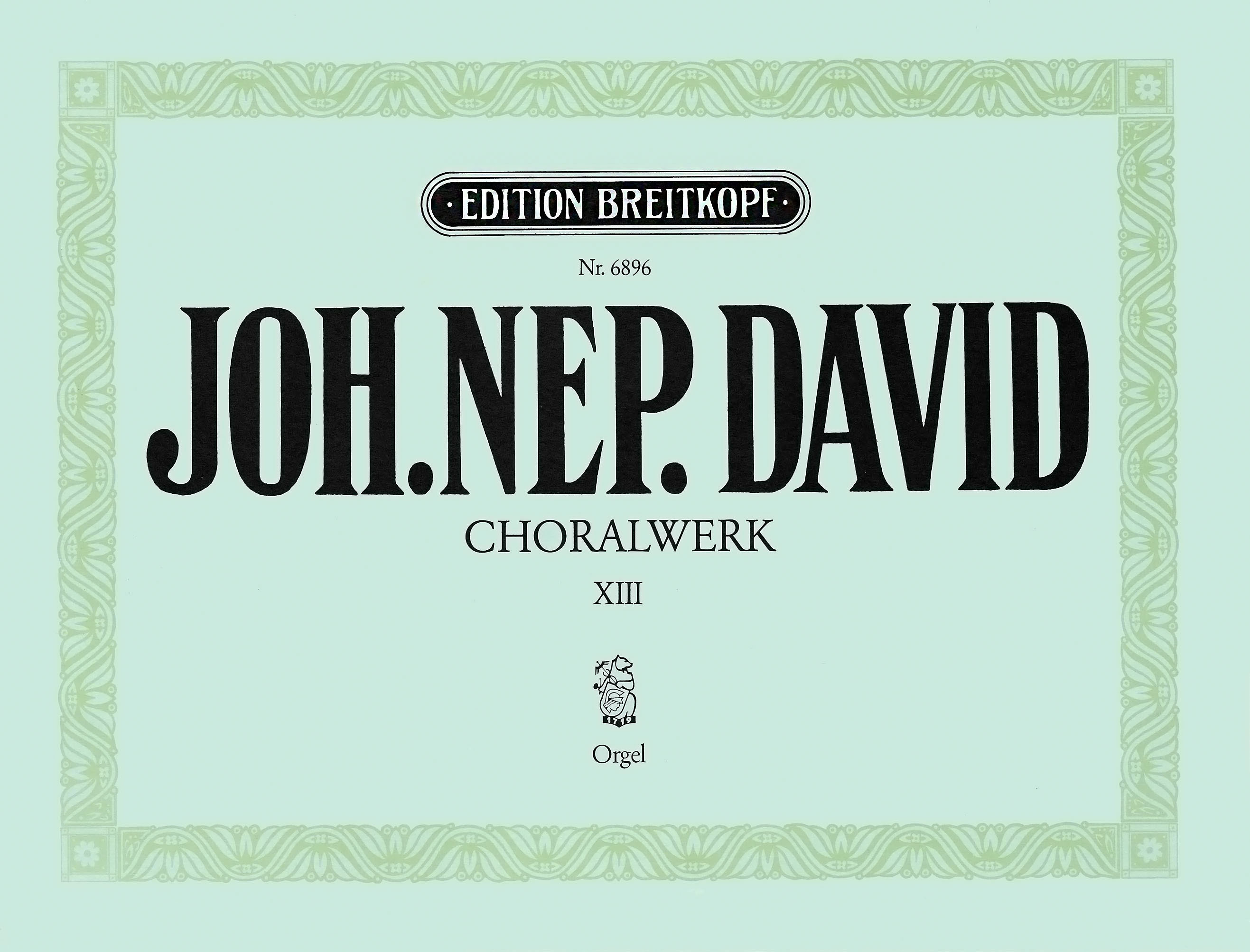 Vorderes Coverbild Choralwerk, Heft 13 Nr. 42 (1959)