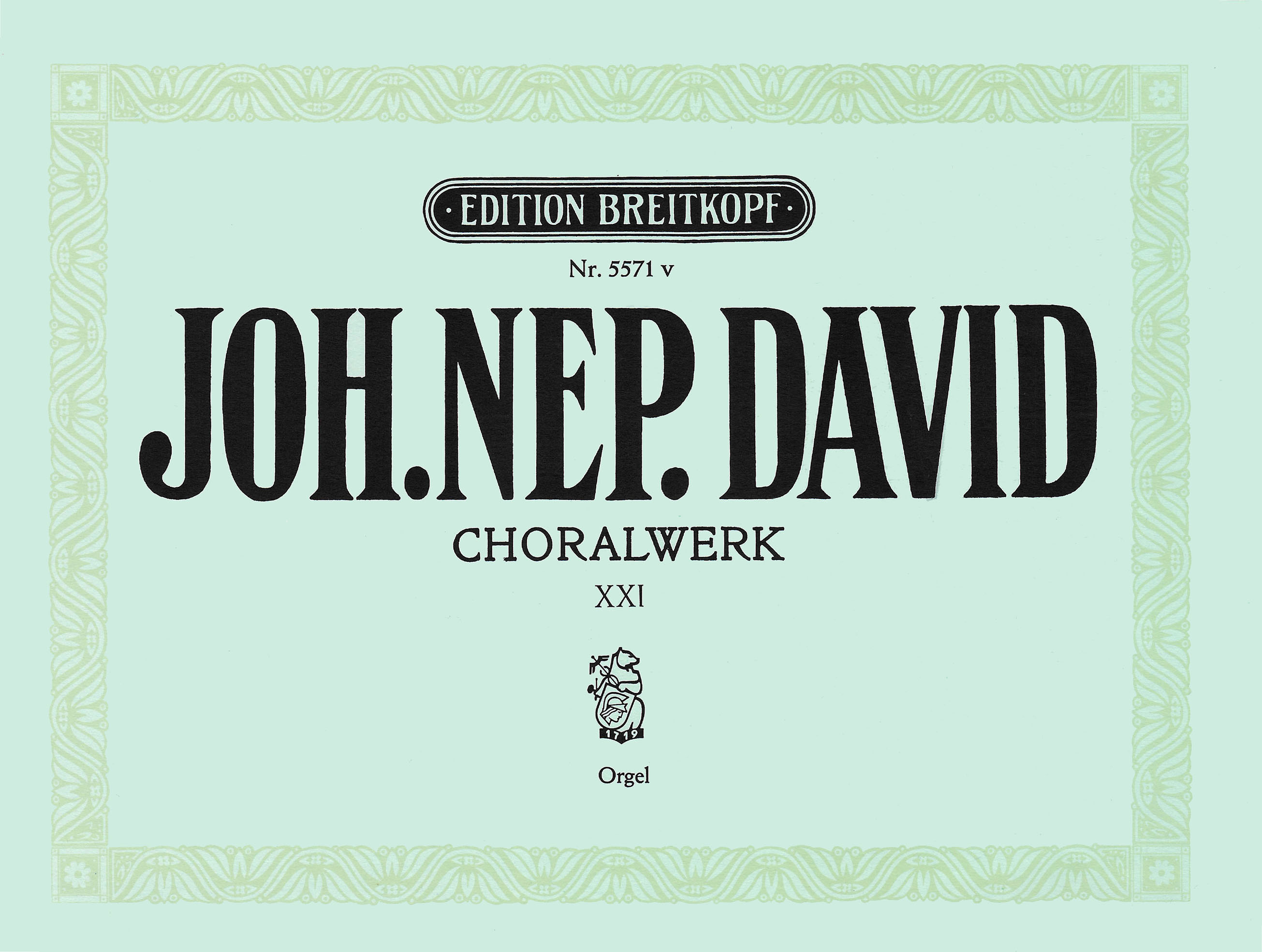 Vorderes Coverbild Choralwerk, Heft 21 Nr. 50 (1973)