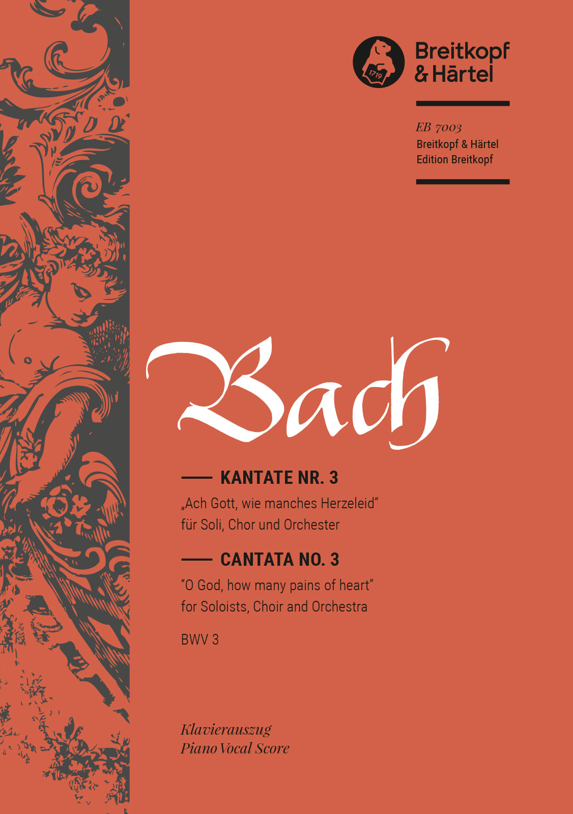 Anderes Coverbild Kantate BWV 3 „Ach Gott, wie manches Herzeleid“