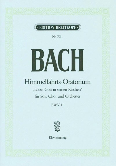 Anderes Coverbild Himmelfahrts-Oratorium BWV 11