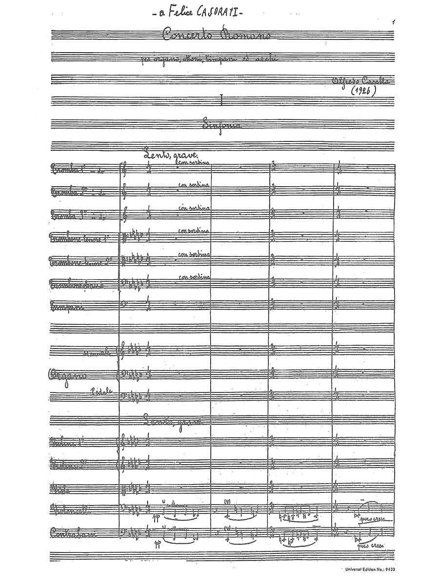 Anderes Coverbild Concerto Romano Op. 43