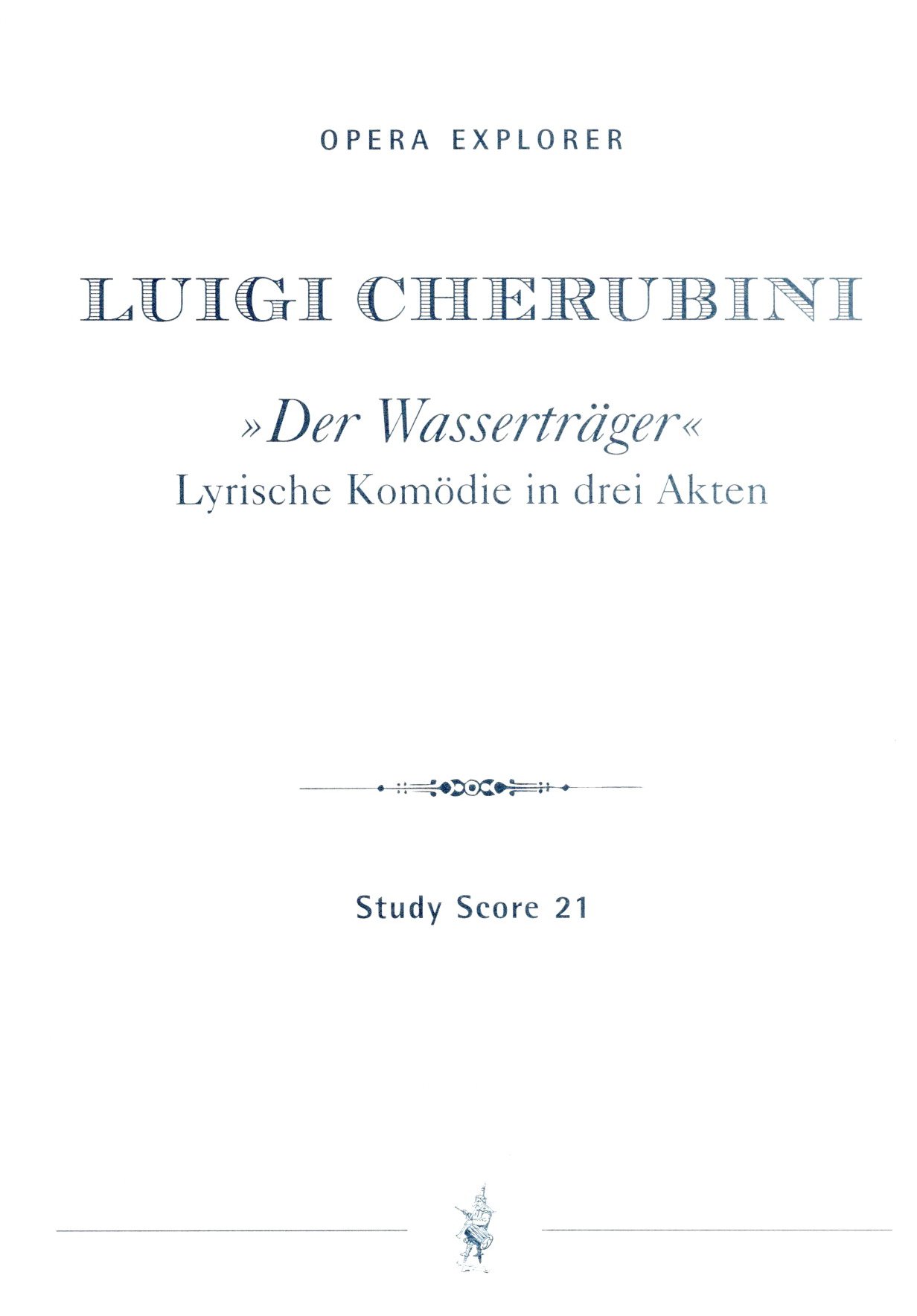 Vorderes Coverbild Der Wasserträger