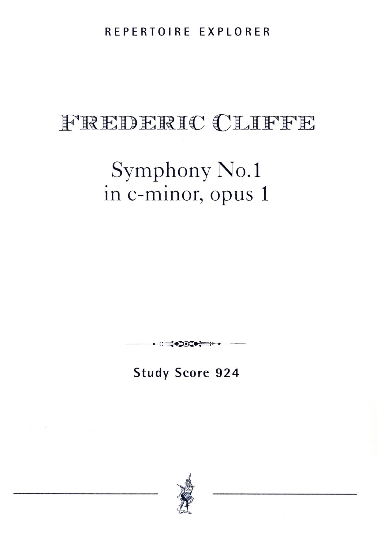 Vorderes Coverbild Symphonie Nr. 1 c-moll op. 1