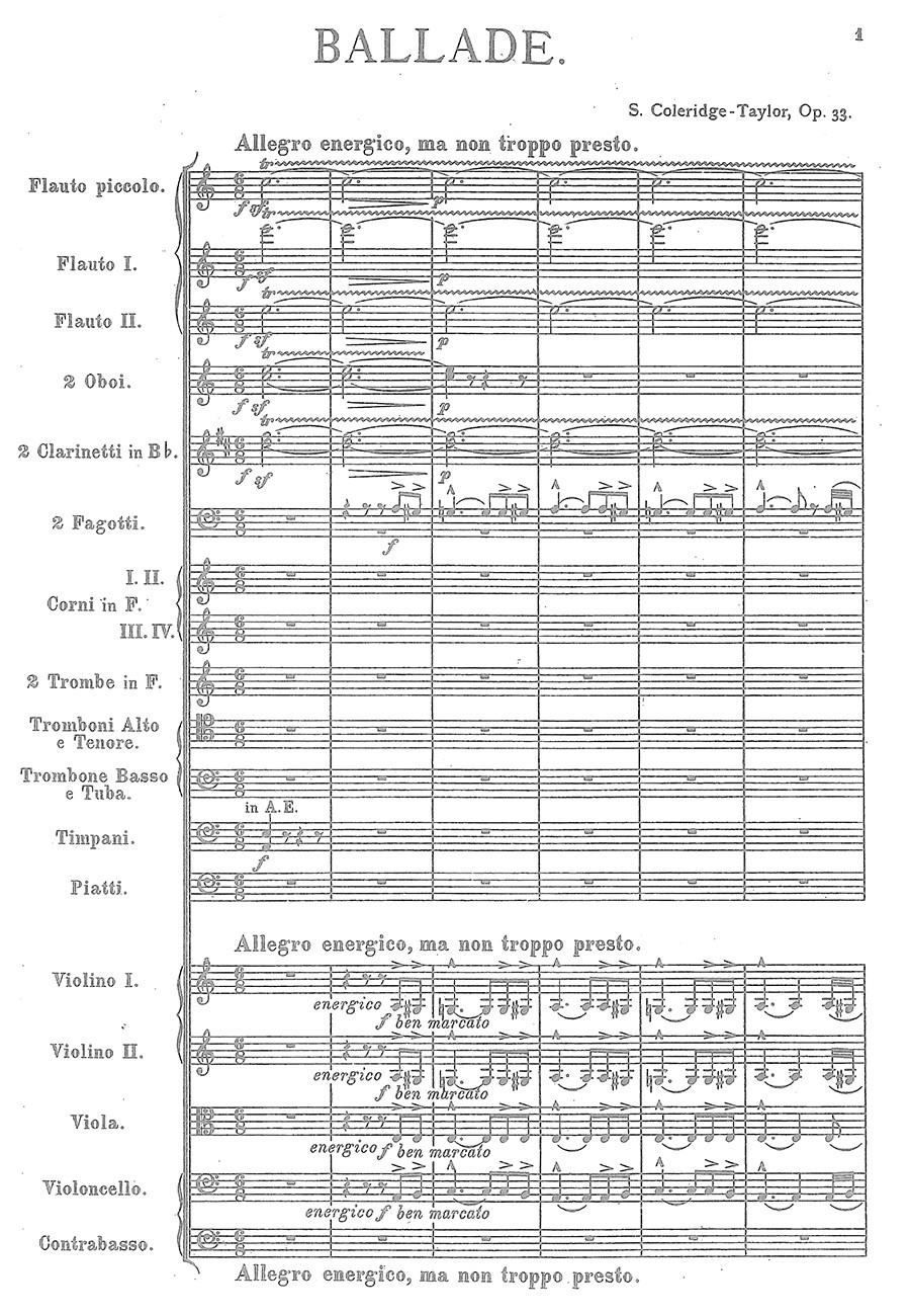 Anderes Coverbild Ballade a-moll op. 33