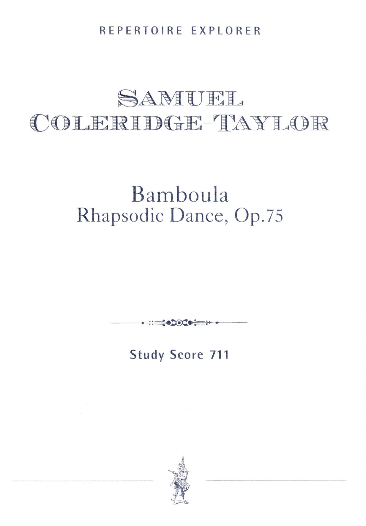 Vorderes Coverbild Bamboula Op. 75