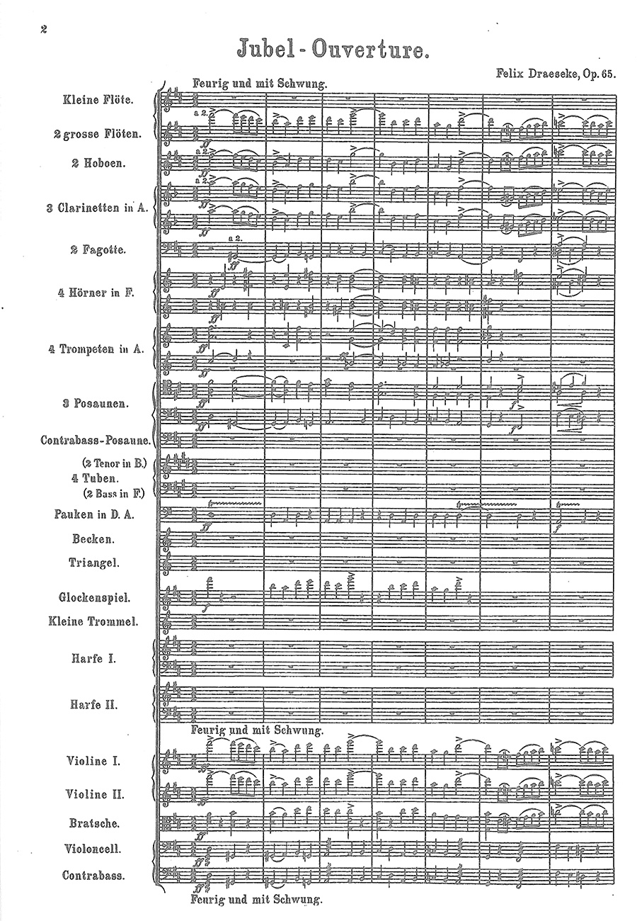 Anderes Coverbild Jubel-Ouverture Op. 65