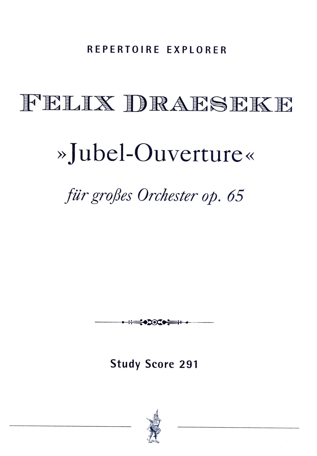 Vorderes Coverbild Jubel-Ouverture Op. 65