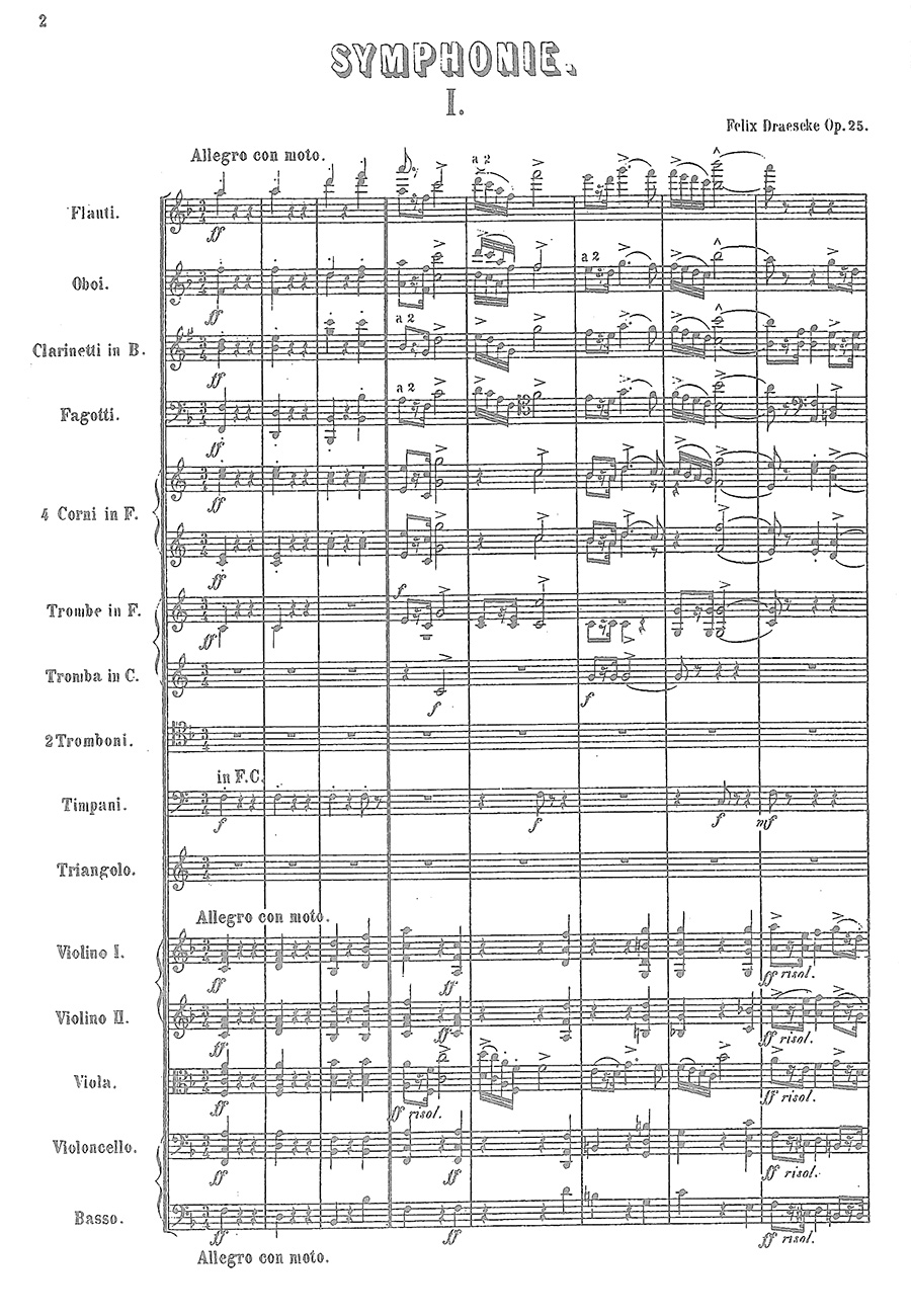 Anderes Coverbild Symphonie Nr. 2 F-Dur op. 25