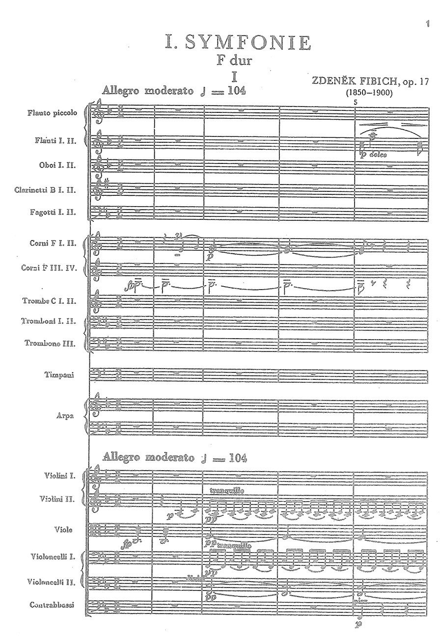 Anderes Coverbild Symphonie Nr. 1 F-Dur Op. 17