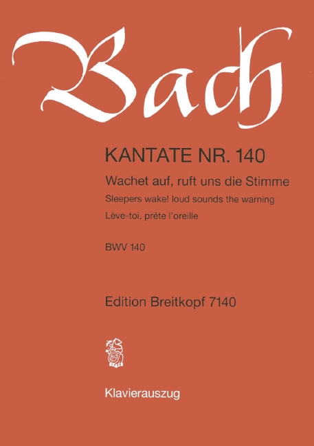 Anderes Coverbild Kantate BWV 140 "Wachet auf, ruft uns die Stimme"