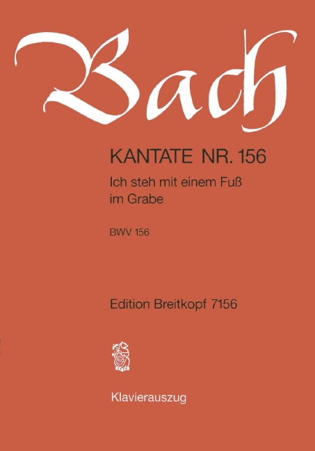 Anderes Coverbild Kantate BWV 156 „Ich steh mit einem Fuß im Grabe“