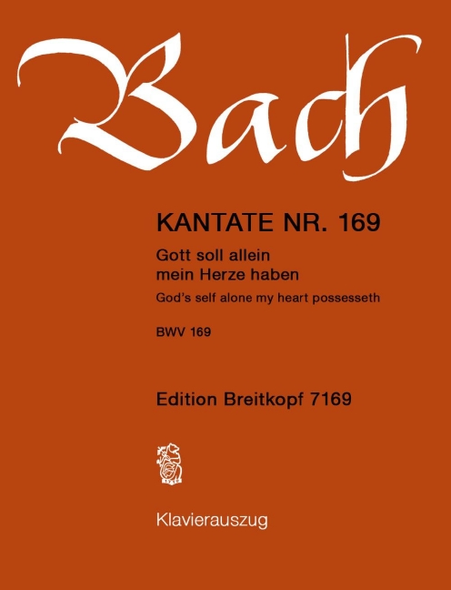 Anderes Coverbild Kantate BWV 169 „Gott soll allein mein Herze haben“