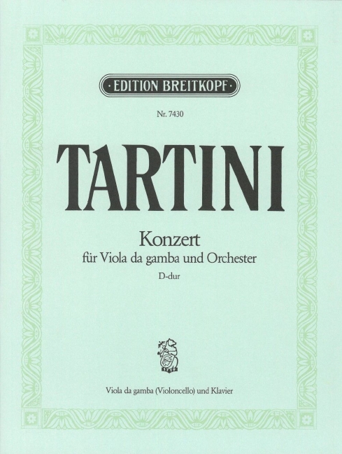 Anderes Coverbild Viola da Gamba-Konzert D-dur