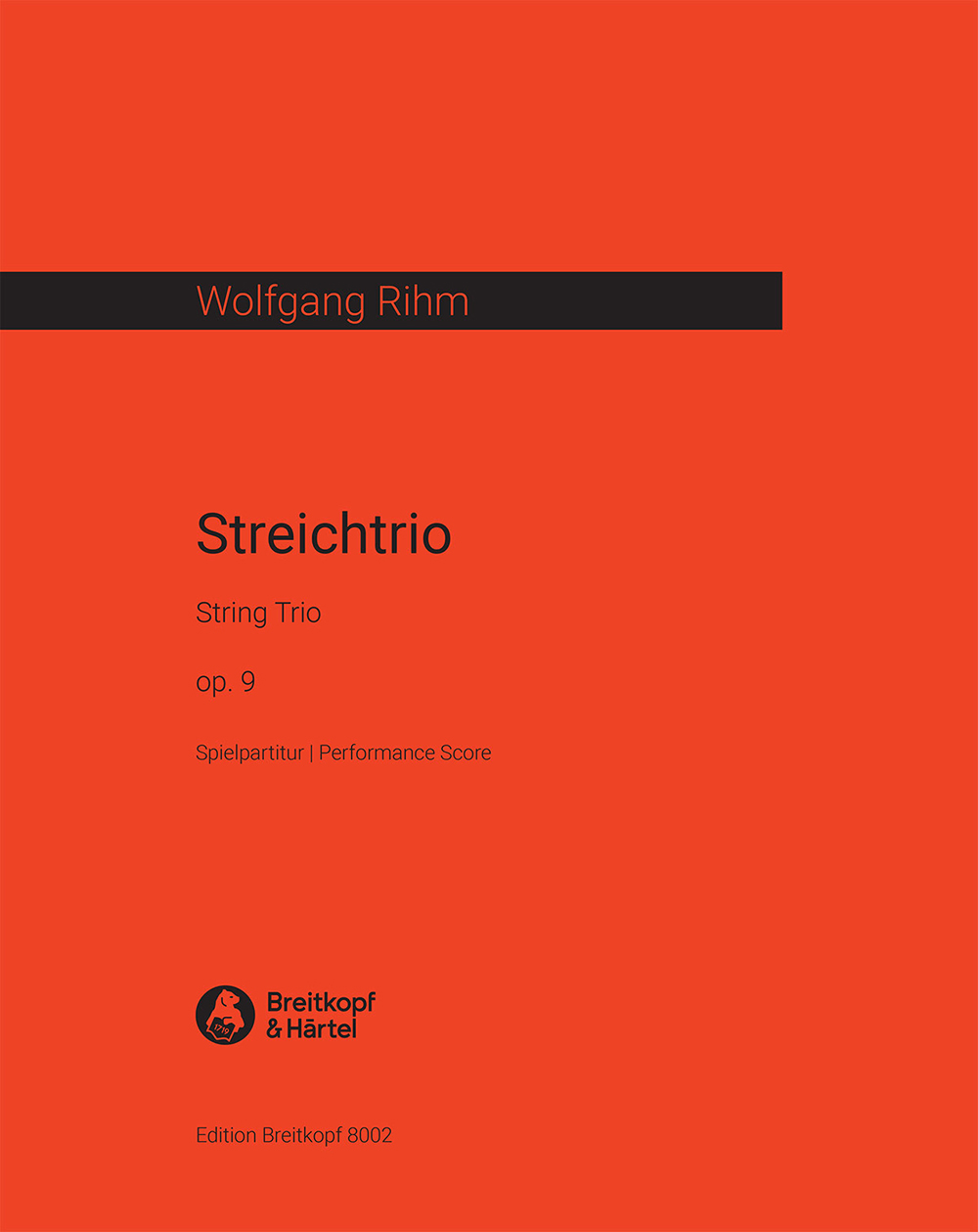 Anderes Coverbild Streichtrio op. 9