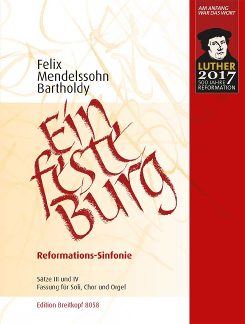Anderes Coverbild Sinfonie Nr. 5 d-moll MWV N 15 Fassung für S,T,GCh,Org