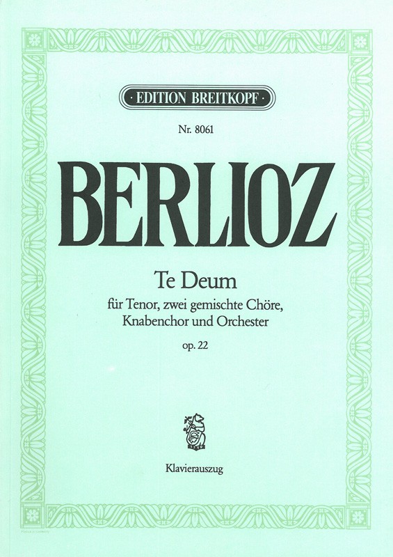 Anderes Coverbild Te Deum op. 22