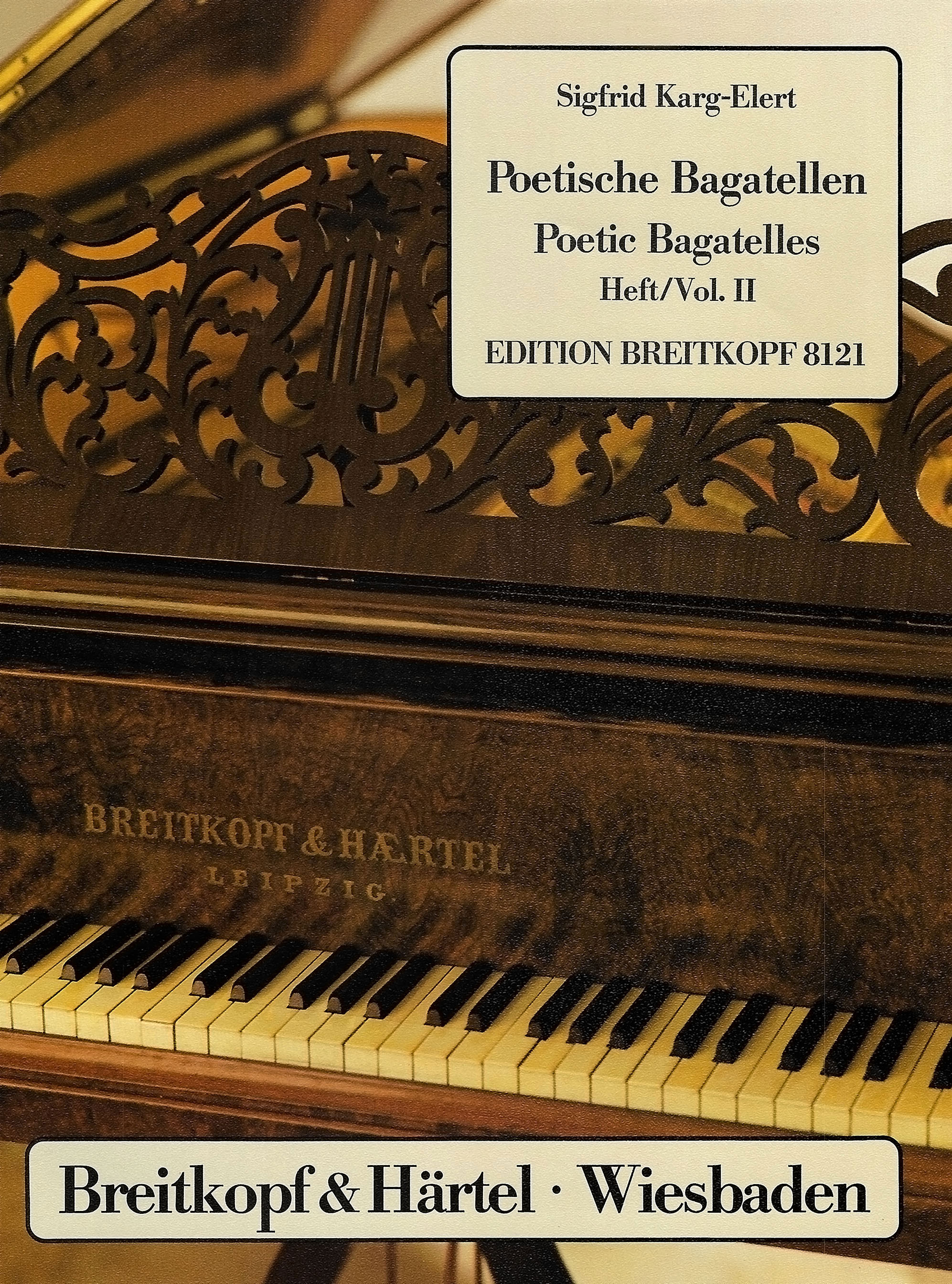 Vorderes Coverbild Poet. Bagatellen op. 77 Heft 2