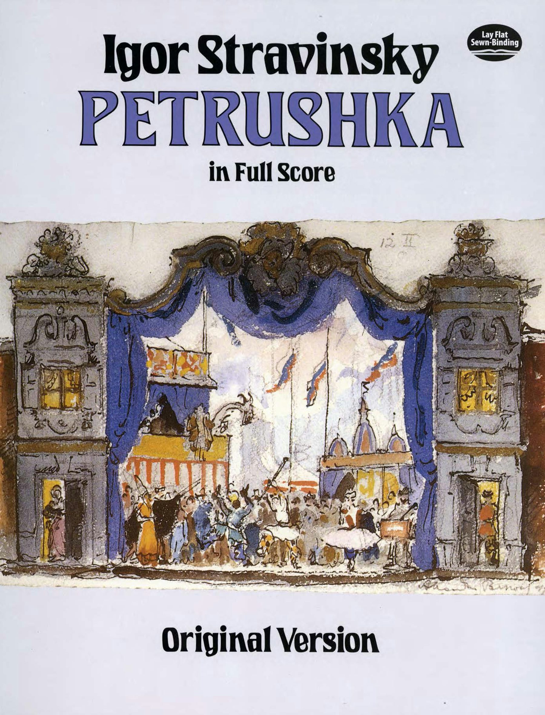 Vorderes Coverbild Petrushka in Full Score