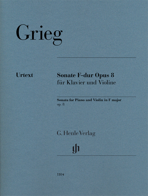 Vorderes Coverbild Sonate F-dur op. 8 für Klavier und Violine