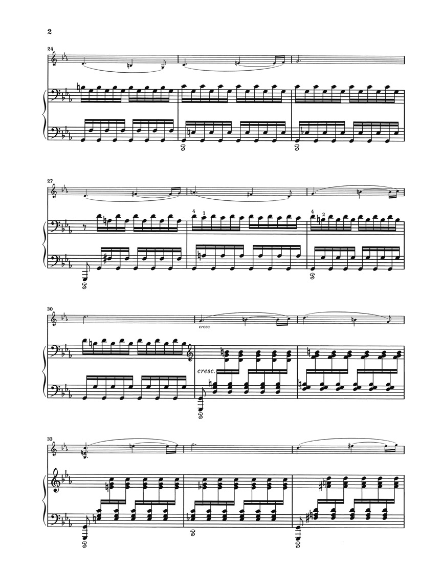 Anderes Coverbild Violinsonate Nr. 3 c-moll op. 45