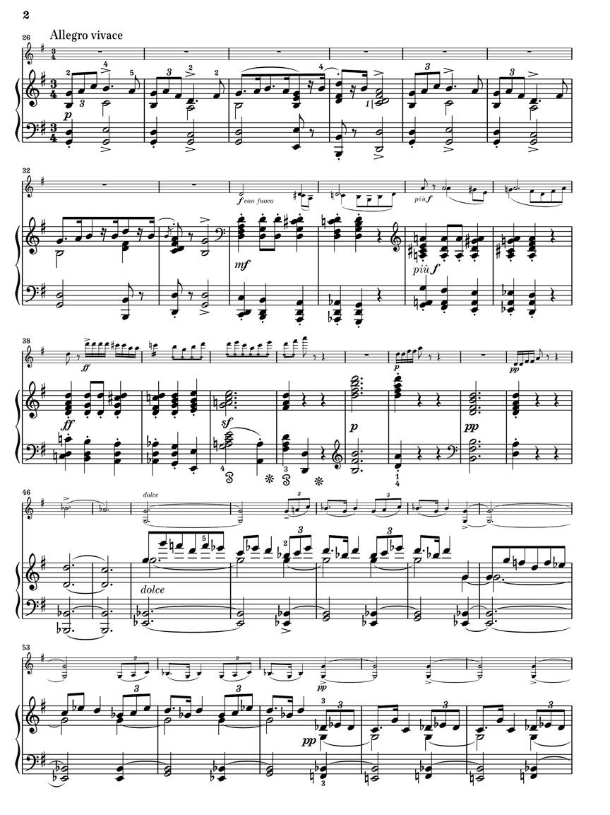 Anderes Coverbild Sonate G-dur op. 13 für Klavier und Violine