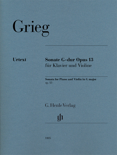 Vorderes Coverbild Sonate G-dur op. 13 für Klavier und Violine