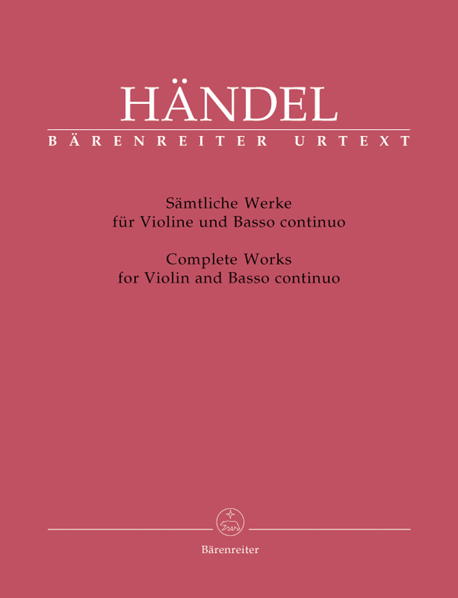 Anderes Coverbild Sämtliche Werke für Violine und Basso continuo