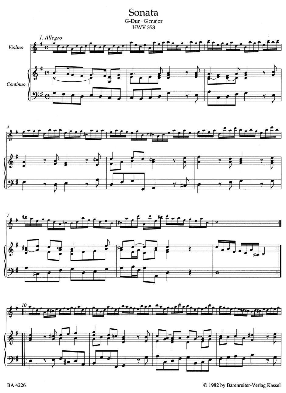 Anderes Coverbild Sämtliche Werke für Violine und Basso continuo