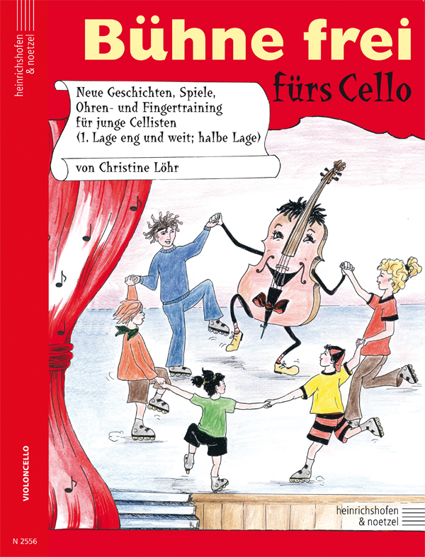 Vorderes Coverbild Bühne frei fürs Cello 2