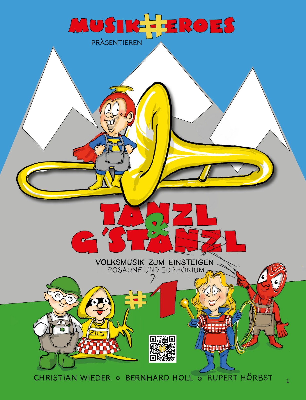 Vorderes Coverbild Tanzl & G'stanzl #1 - Posaune