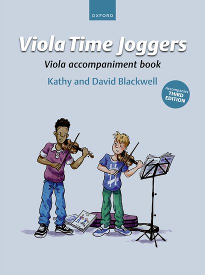 Vorderes Coverbild Viola Time Joggers - Violabegleitung