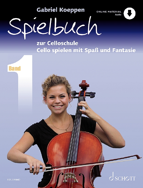 Vorderes Coverbild Spielbuch zur Celloschule Band 1