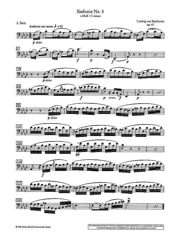 Anderes Coverbild Orchester-Probespiel Violoncello